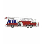 Ladder Fire Truck T-shirts