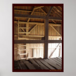 Ladder Loft & Rafters Old Barns Rural Photo Print