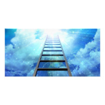 Ladder of Light Photo Card Template
