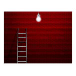 Ladder to Light Post Card