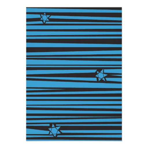 LADDER to the STARS Bar Bat Mitzvah Invitation