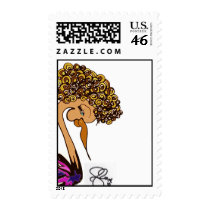 Ladi Didi Demure Artistic Sassy Stamp stamps