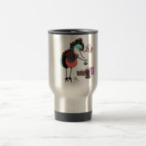 Ladi Gorgi Galore Ah , Taxi ! Travel Mug mugs