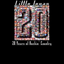 Ladies' 20 Years of Rockin' Country Mosiac Tee t-shirts