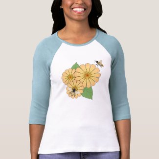 Ladies 3/4 Sleeve Raglan (Fitted) shirt