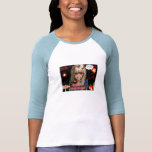 Ladies 3/4 Sleeve Raglan Fitted t-shirts