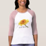Ladies 3/4 Sleeve Raglan Tee Shirts