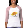 Ladies 3/4 Sleeve Raglan Tee Shirt