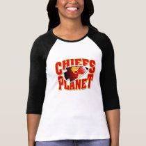 Ladies 3/4 Sleeve T-Shirt by chiefsplanet Ladies 3/4 Sleeve T-Shirt