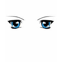 Ladies "Anime Eyes" top t-shirts by jaceyevans Ladies "Anime Eyes" top t-shirts