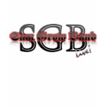 Ladies Baby Doll Fitted Tee SGB Live Logo