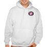 Ladies Baggy Gym Hoody (White)