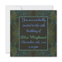 Ladies Birthday Invitation