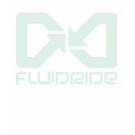 Fluidride Logo on a Ladies Brown Long Sleeve Tshirt Ladies Brown Long Sleeve Tshirt