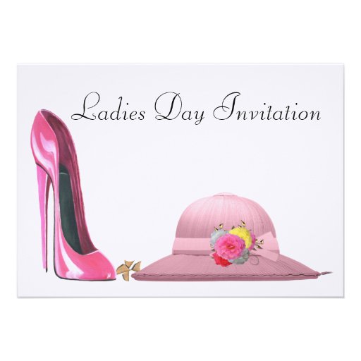 Ladies Day Invitation