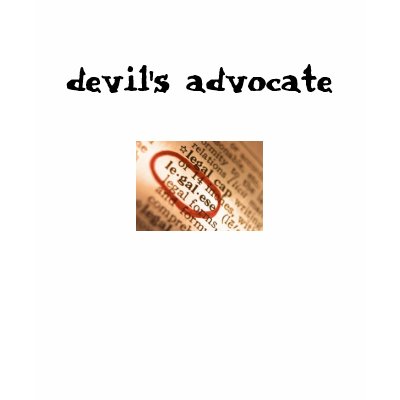 Ladies' Devil's Advocate T-Shirt by lirapkin