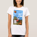 Ladies Fitted Spaghetti t-shirts