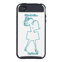 Ladies Funny iPhone Case iPhone 4 Covers