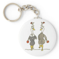 Ladies Geese keychain