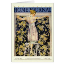 Ladies Home Journal 1921 cover by Coles Phillips Cards