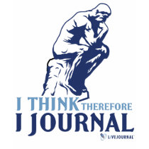 Ladies Hoodies (I Think, Therefore I Journal) t-shirts