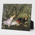 Ladies in Apple Blossoms Plaque
