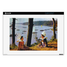 Ladies in Breton costume Skins For 15" Laptops