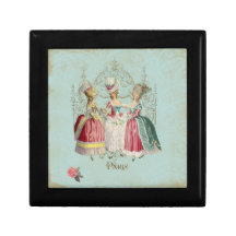 Ladies in Waiting Marie Antoinette Box Keepsake Boxes