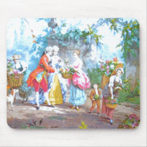 Ladies in Waiting Mousepad by INTHEPRESENT Ladies in Waiting Mousepad