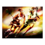 Ladies Lacrosse Poster