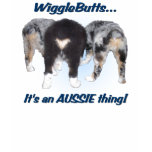 Ladies Long Sleeve Australian Shepherd Shirt