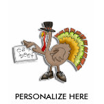 Ladies Long Sleeve -Thanksgiving Turkey "Eat Beef" T Shirts
