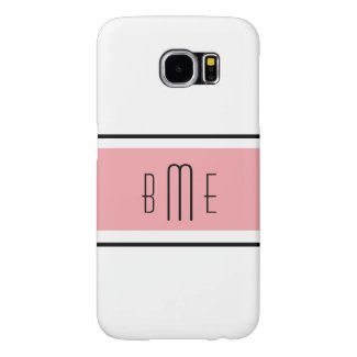 Ladies Monogram Style Samsung Galaxy S6 Cases