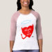Ladies 3/4 Sleeve Raglan (Fitted)