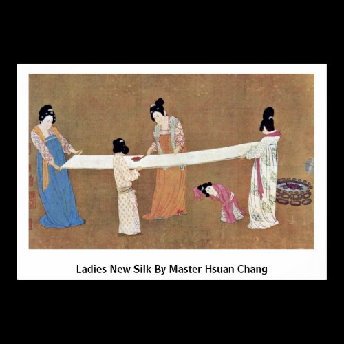 Ladies New Silk By Master Hsuan Chang Posters