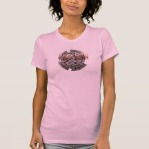 Ladies New Tragic Echo Design Tee Shirts