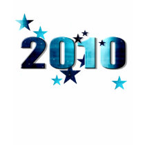 Ladies new Years Eve 2010 2010 stars T t-shirts by Funkart Ladies new Years Eve 2010 2010 stars T t-shirts
