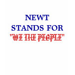 Ladies Newt 2012 "WE THE PEOPLE" T-Shirt