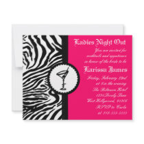 Ladies Night, Bachelorette Party Invitation