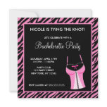 Ladies Night Bachelorette Party Invitations