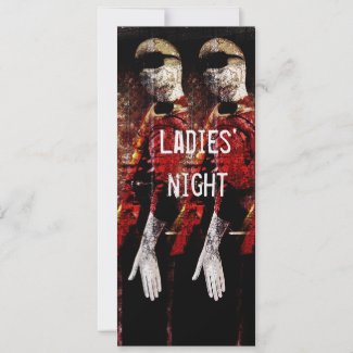 Ladie's night invitation invitation