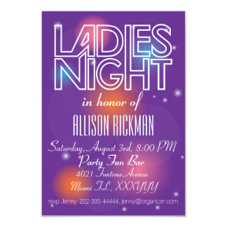Ladies Night Invitations & Announcements | Zazzle