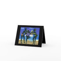 Ladies Night Out Greeting Card