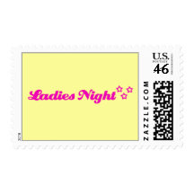 ladies night postage stamps