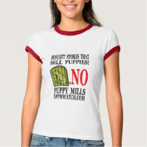 Ladies No Puppy Mills T-Shirt