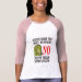 Ladies 3/4 Sleeve Raglan (Fitted)