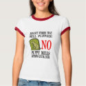 Ladies No Puppy Mills T-Shirt by NPPMWATCH Ladies No Puppy Mills T-Shirt