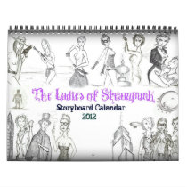 Ladies of Steampunk Storyboard Calendar