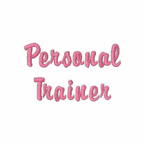 Ladies "Personal Trainer" Embroidered Polo embroidered shirts