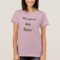 Ladies Pink WdD Spaghetti Strap t-shirts